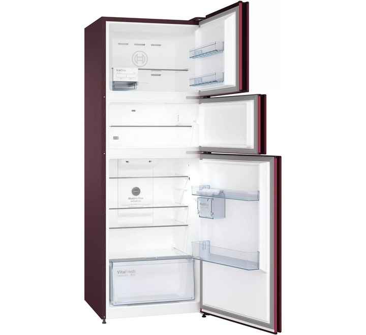 Bosch 364L Candy Red Triple Door Refrigerator (CMC36WT5NI)